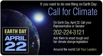 Journée de la Terre - Call for Climate