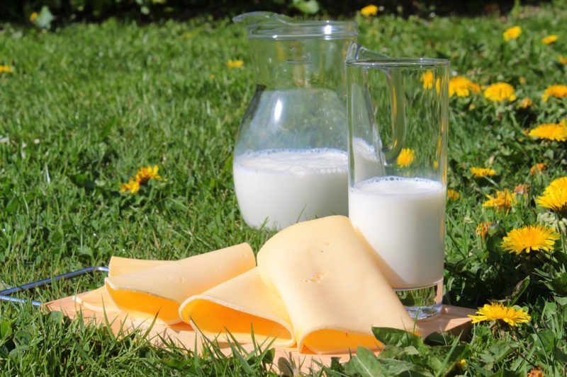Suppression des produits laitiers