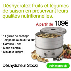 Deshydrateur alimentaire stockli