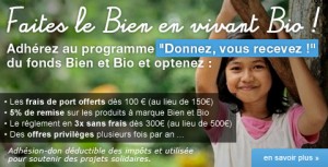 Faites un don à la fondation Bien et Bio