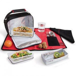 La lunchbox est idéale pour les pique nique et les goûters