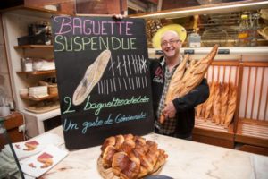 Baguette suspendue