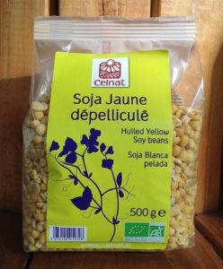 Soja jaune bio dépelliculé