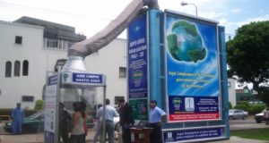 Purificateur d'air contre la pollution