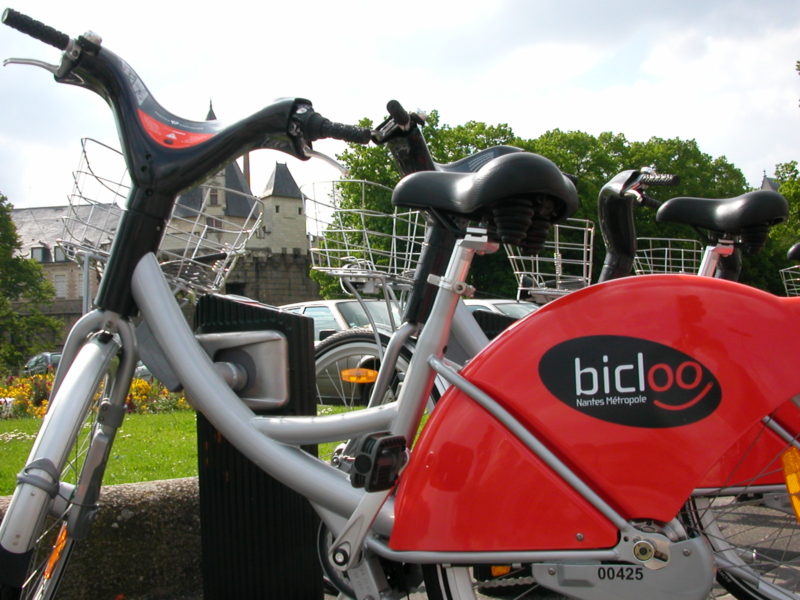 Vélo libre service à Nantes