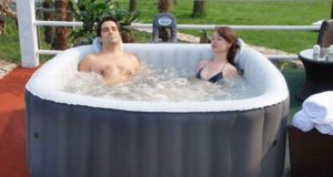 Spas gonflable carré