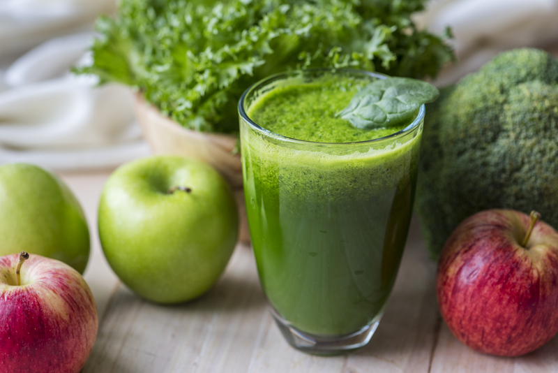 Boisson détox et green smoothie