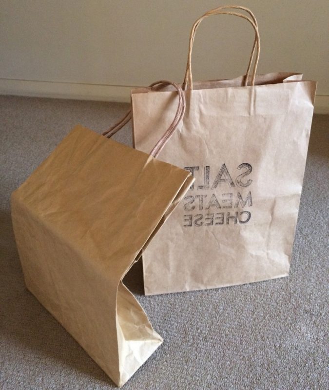 Sac en papier kraft