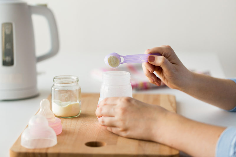 lait bio en poudre pour bébé