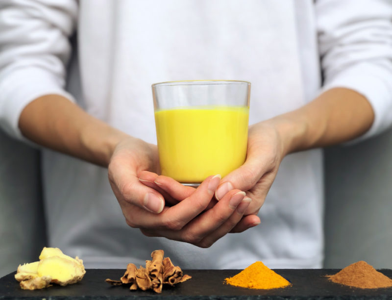 lait de curcuma