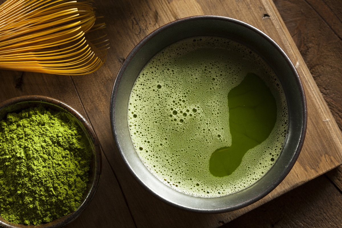 thé vert matcha japonais cérémonie dégustation boisson bio