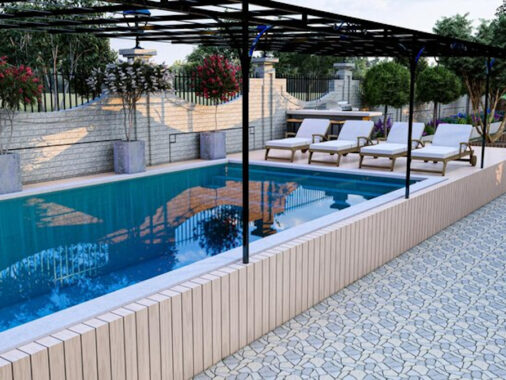 piscine à coque