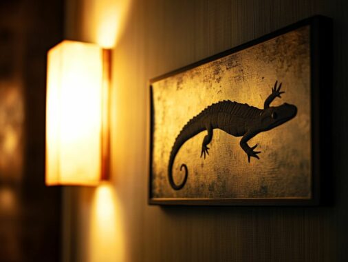 La salamandre dans une maison : signification et symbolique à découvrir