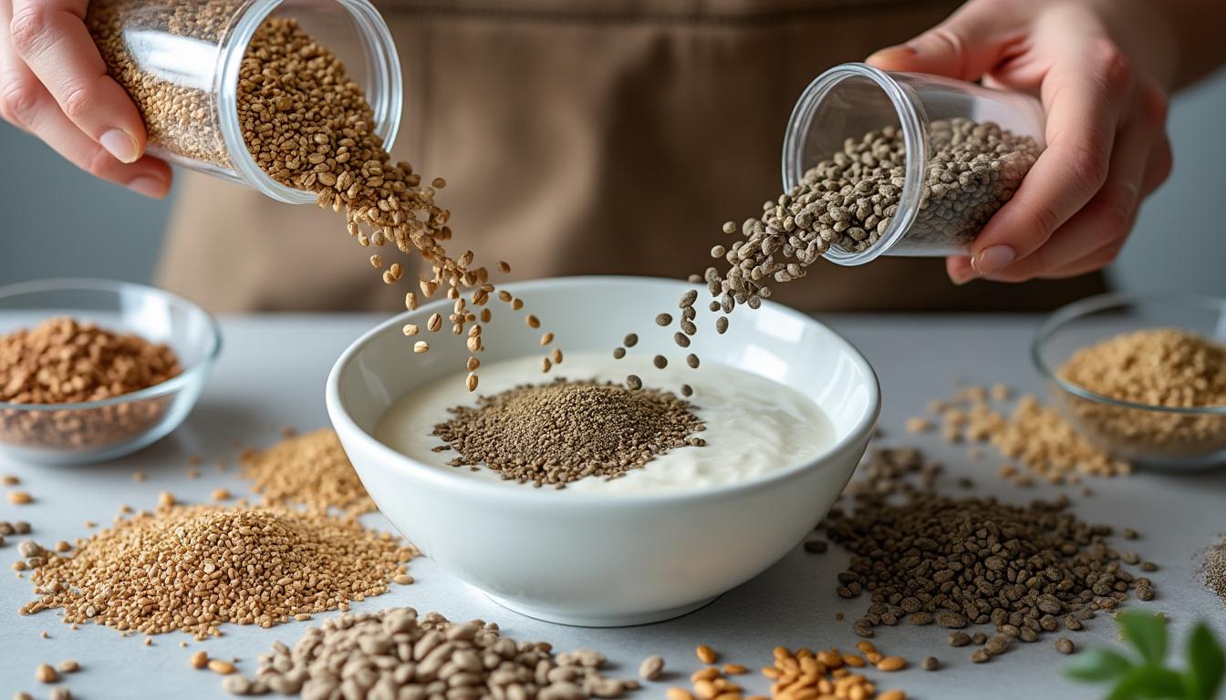 découvrez les principales erreurs à éviter lors de l'ajout de graines dans un yaourt afin de profiter pleinement de leurs bienfaits sans altérer le goût ou la texture de votre dessert.