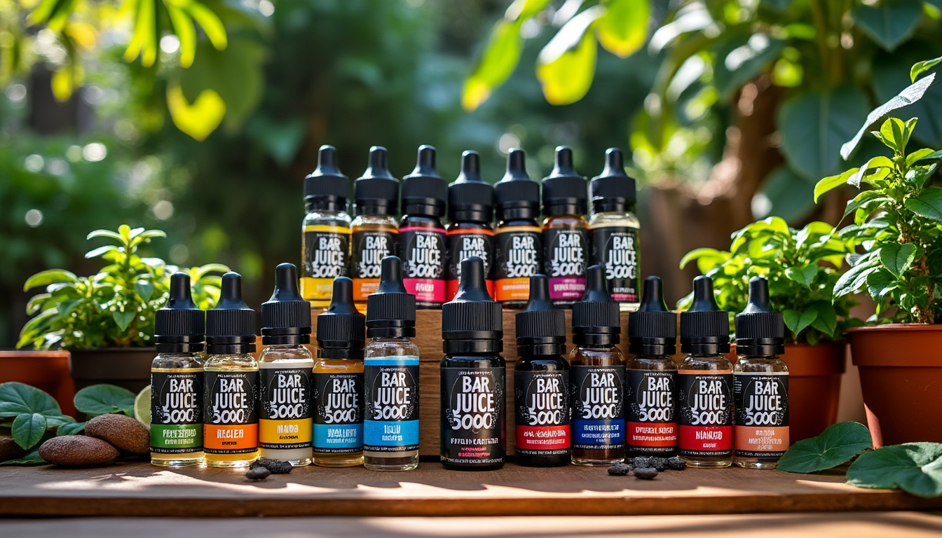 découvrez bar juice 5000, fabricant anglais de puffs reconnu comme un leader de l'industrie grâce à ses produits innovants, de qualité et respectueux des normes. profitez d'une expérience de vape unique avec bar juice 5000.