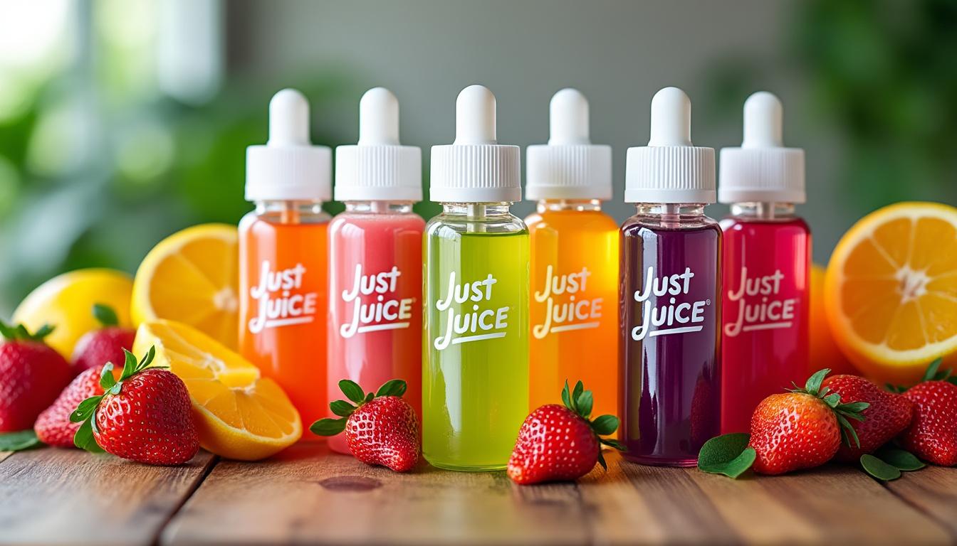 découvrez just juice, la marque d’e-liquides fruités et de nic salt plébiscitée par les vapoteurs. profitez d’arômes intenses et d’une expérience de vape tendance et savoureuse.