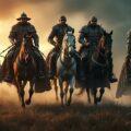 découvrez le mystère des 4 cavaliers de l’apocalypse : origines bibliques, mythes fascinants, légendes populaires et réalités historiques expliqués simplement.
