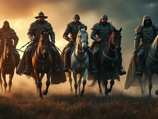 découvrez le mystère des 4 cavaliers de l’apocalypse : origines bibliques, mythes fascinants, légendes populaires et réalités historiques expliqués simplement.