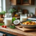 découvrez des recettes simples et savoureuses pour utiliser du lait de coco périmé et lutter contre le gaspillage alimentaire tout en prenant soin de votre santé.
