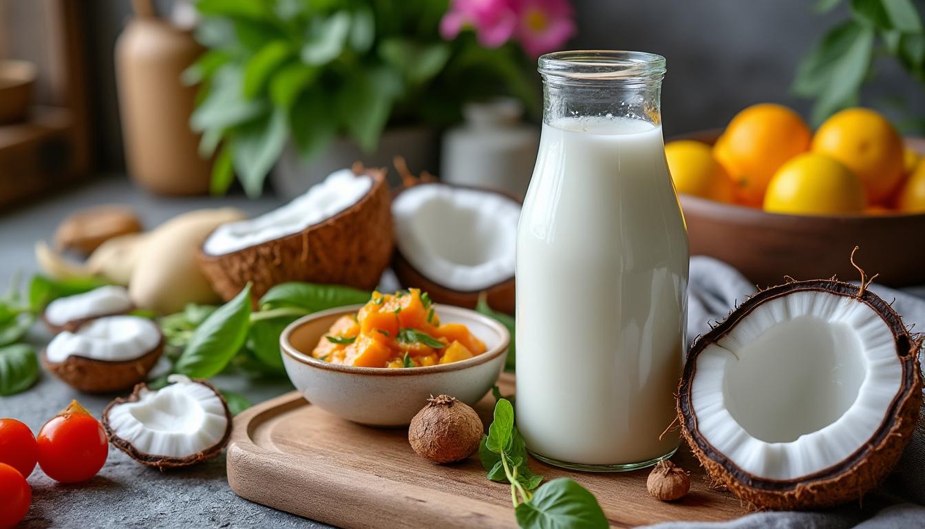 découvrez des recettes simples et savoureuses pour utiliser votre lait de coco périmé et ainsi réduire le gaspillage alimentaire tout en régalant vos papilles.