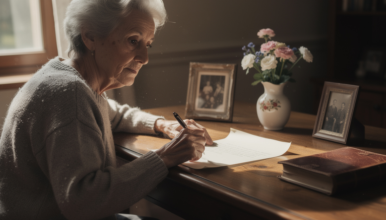 découvrez comment écrire une lettre d'adieu pour mamie, un beau geste d'amour et de reconnaissance pour exprimer vos sentiments et garder son souvenir vivant.