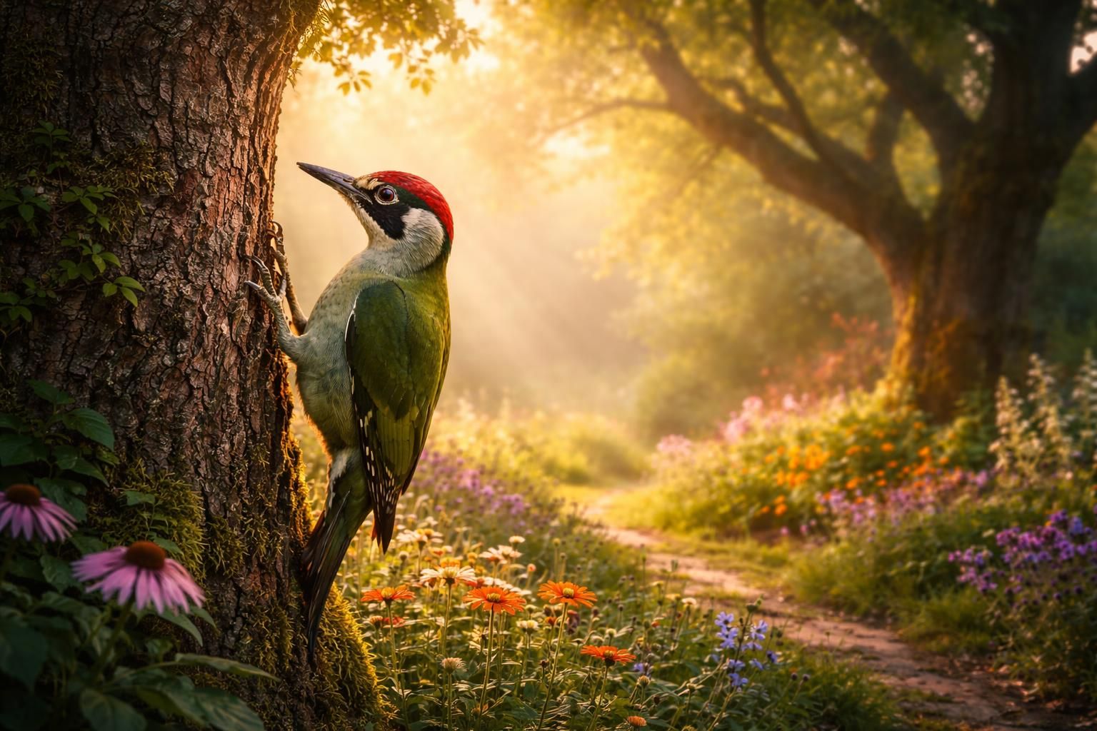 découvrez la signification spirituelle du pivert dans votre jardin et les précieuses leçons de vie qu'il apporte à travers sa présence symbolique.