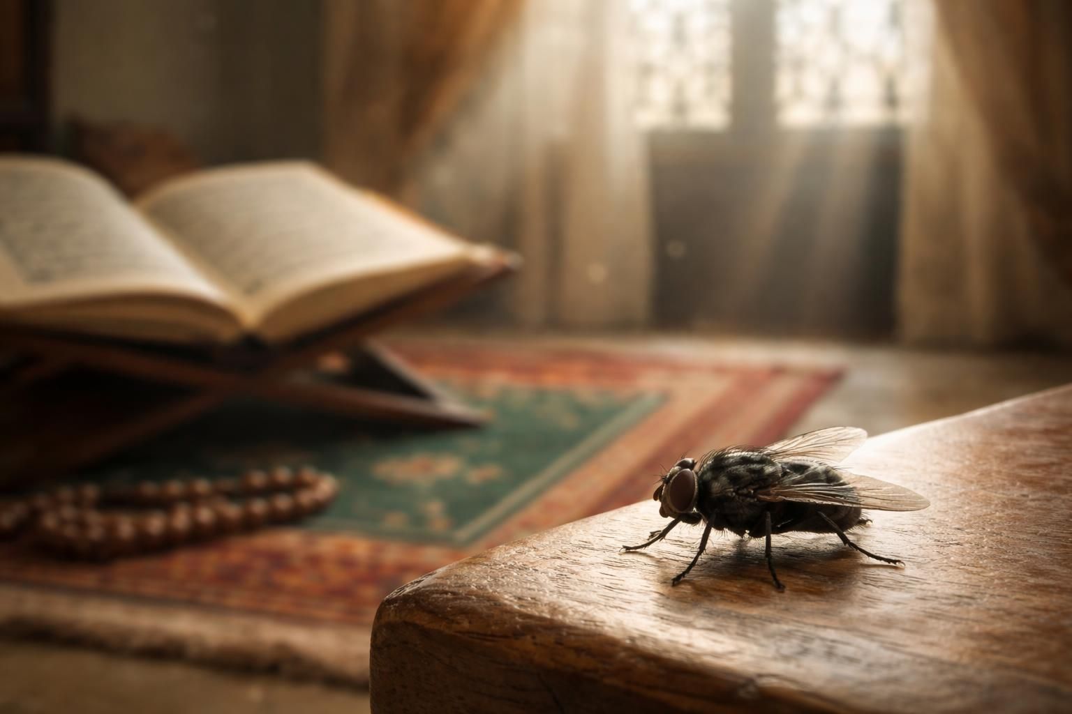 découvrez la signification spirituelle dans l'islam d'une grosse mouche noire dans la maison et son impact sur la vie quotidienne et la foi.
