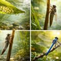 découvrez le cycle de vie captivant du bleu libellule, de la ponte de l'œuf à l'émergence de l'adulte, et explorez chaque étape de sa transformation unique.
