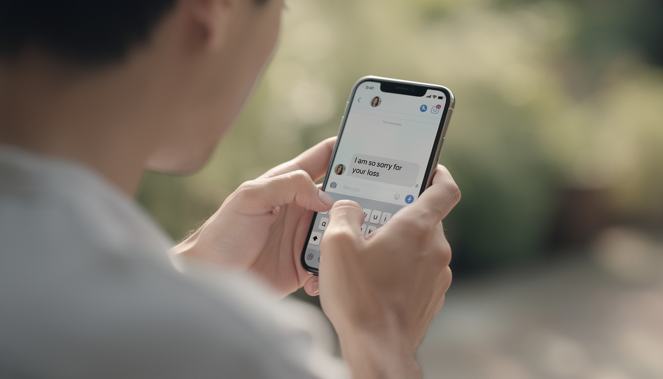 découvrez comment rédiger des sms de condoléances avec délicatesse pour exprimer votre empathie et soutenir vos proches en période de deuil.