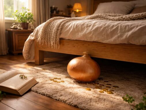 découvrez comment placer un oignon sous le lit pourrait attirer chance et prospérité selon les croyances populaires et les traditions anciennes.