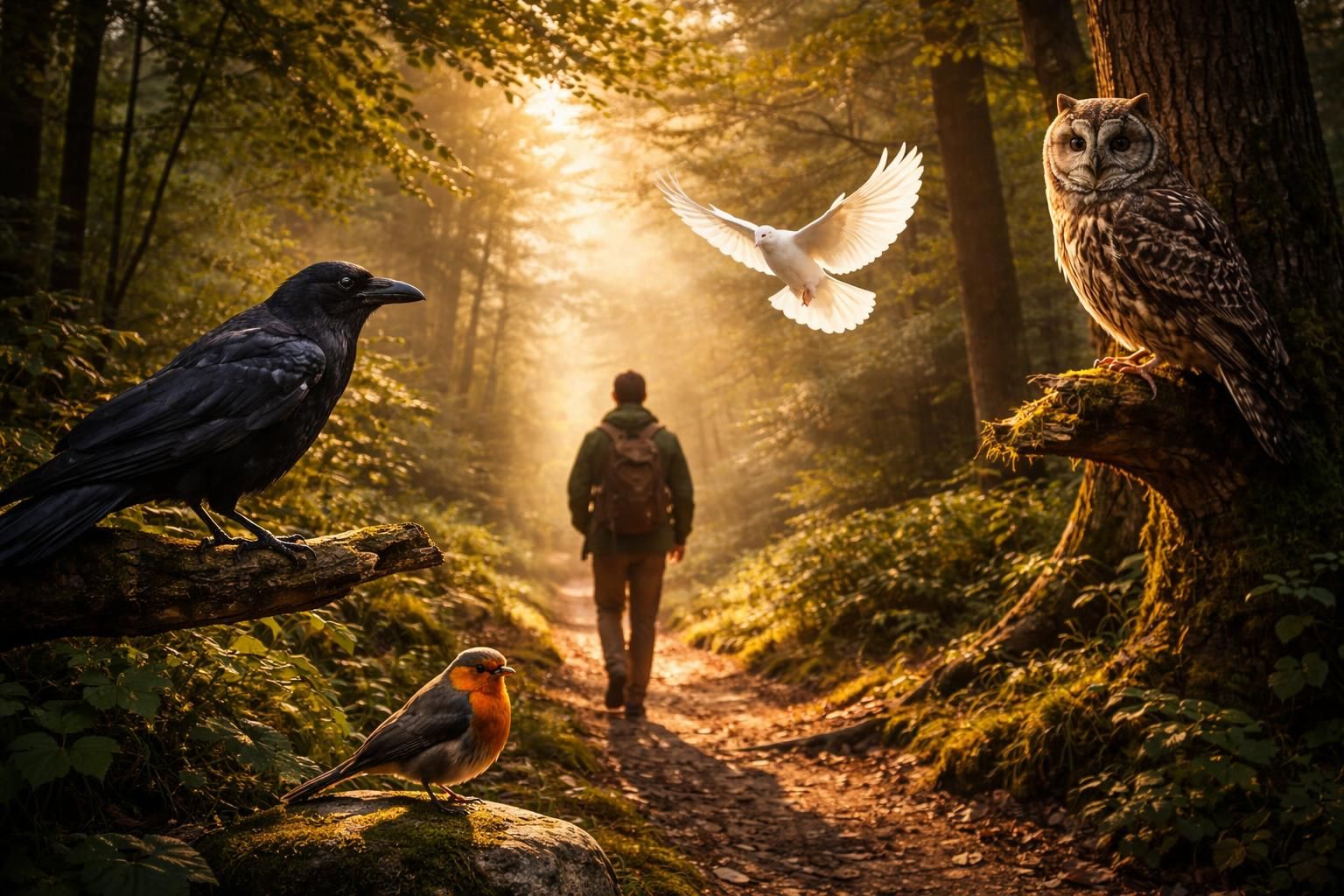 découvrez la signification des oiseaux qui croisent votre chemin à travers les légendes et croyances populaires, et apprenez les messages symboliques qu'ils portent.