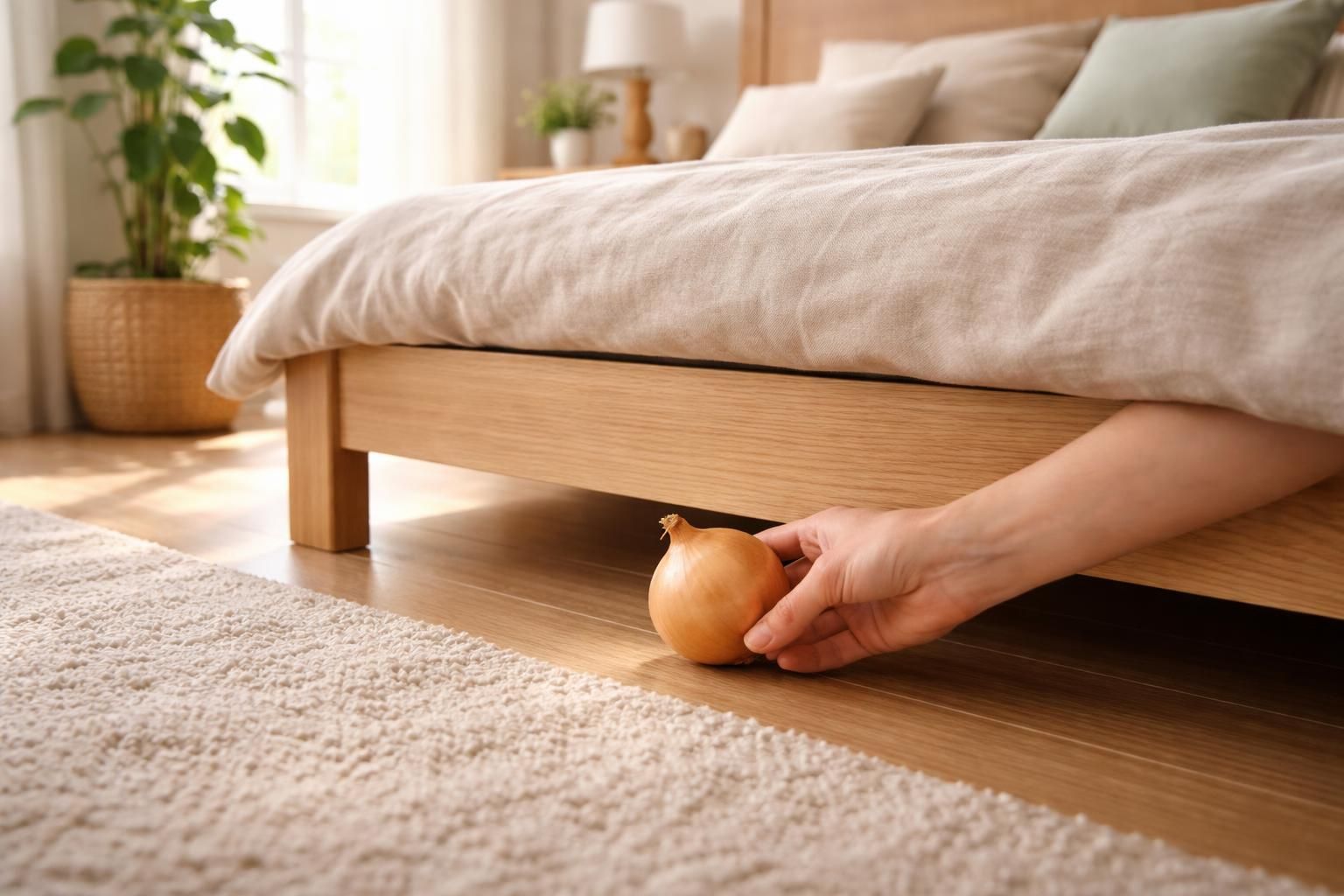 découvrez comment éviter les risques liés à la présence d'oignons sous le lit grâce à nos conseils pratiques et faciles à appliquer.