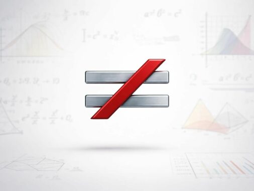 découvrez la signification du symbole égal barré et son rôle essentiel dans les mathématiques modernes à travers une exploration approfondie.