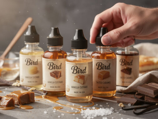 découvrez un voyage sensoriel unique avec les e-liquides gourmands bird e-juice, fabriqués aux usa pour une expérience de vape riche et savoureuse.