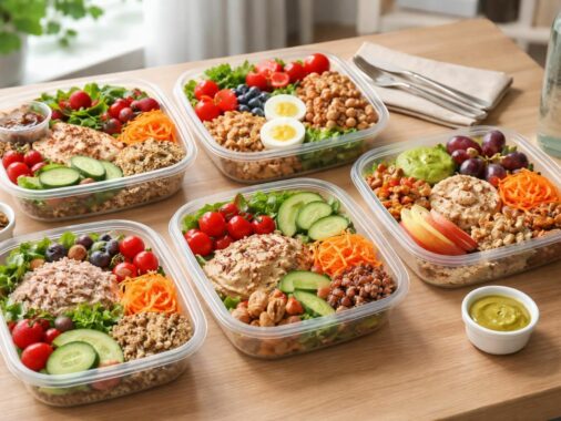 découvrez 5 recettes délicieuses et équilibrées de repas froids faciles à emporter au travail pour des déjeuners sains et savoureux.