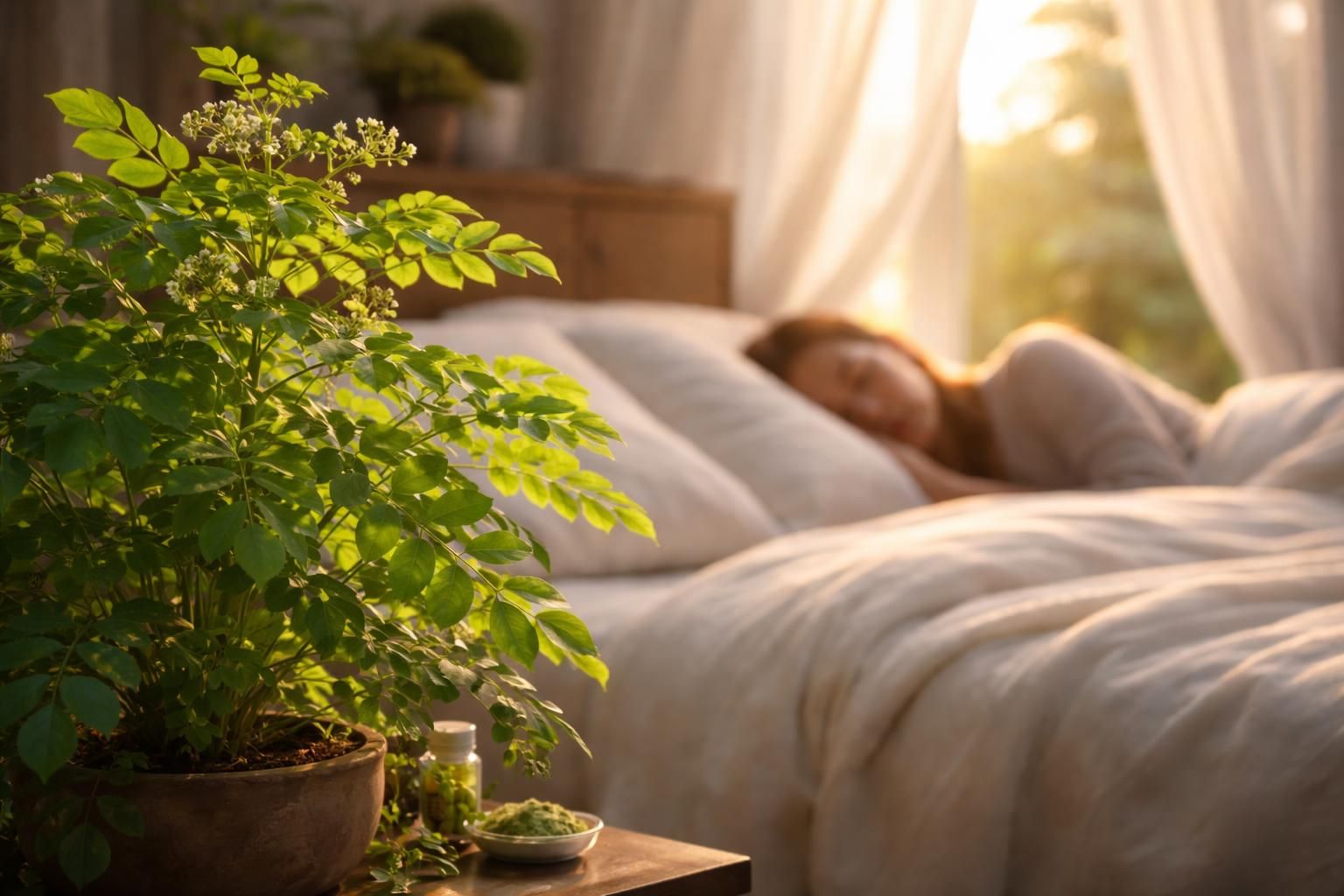 découvrez comment le moringa peut améliorer la qualité de votre sommeil et favoriser un repos réparateur grâce à ses propriétés naturelles.